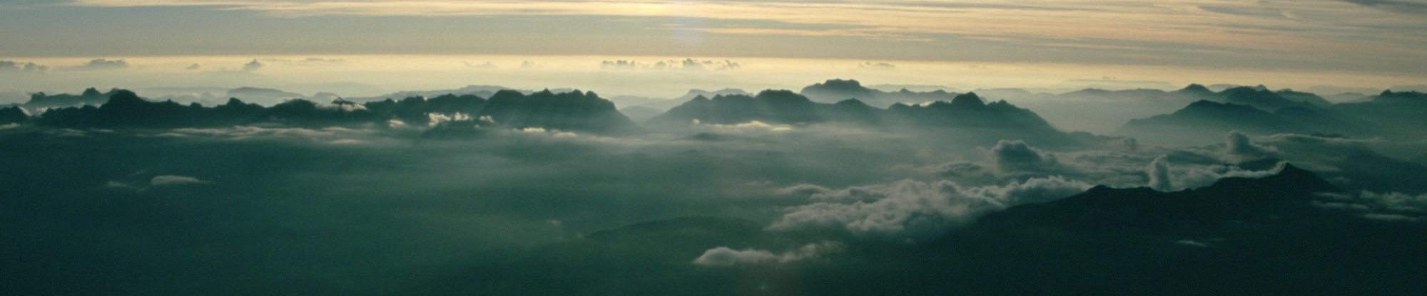 Blick auf die Alpen vom MontBlanc